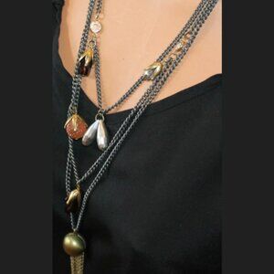 Subversive • Multi‑Strand Pendant Necklace